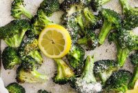 Lemon Parmesan Roasted Broccoli Recipe