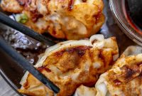 Crispy Pork Potstickers: Homemade Dumplings with Savory Filling