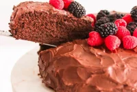 Decadent Paleo Chocolate Cake with Rich Chocolate Ganache