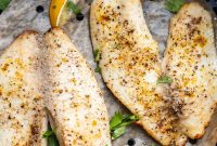 Keto Lemon-Pepper White Fish in the Air Fryer — 15 Minutes