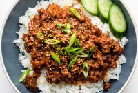 Spicy Gochujang Beef Rice Bowls Recipe for Weeknight Dinners