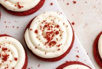 Red Velvet Cookies with Cream Cheese Frosting Recipe