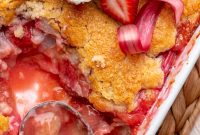 Strawberry Rhubarb Cobbler Recipe: Classic Summer Dessert