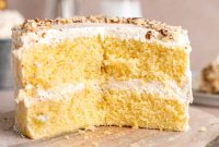 Homemade Almond Cream Cake Recipe for Moist, Decadent Slices