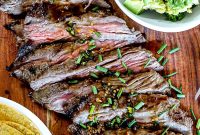 Grilled Skirt Steak with Flavorful Marinade Recipe