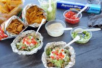 Grilled Walking Taco Foil Packs — Portable Taco Foil Packets for BBQ