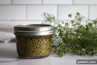 Pickled Unripe Cilantro Seeds (Green Coriander)