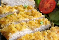 Crispy Ninja Foodi Breaded Chicken Breast Recipe