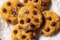 Soft Pumpkin Chocolate Chip Cookies Recipe for Fall Baking