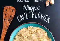 Roasted Garlic Whipped Cauliflower Recipe for Creamy Side Dish