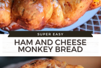Savory Ham & Cheese Pull-Apart Monkey Bread Recipe