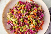 Protein-Packed Quinoa & Edamame Salad — Vegan Recipe