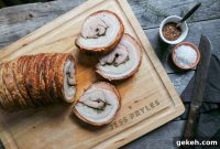 Crispy-Skinned Pork Belly Porchetta Recipe