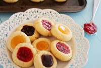 Jam Thumbprint Cookies Recipe: Soft Butter Cookies with Fruit Filling