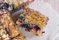 Gluten-Free Vegan Blueberry Blondies Recipe