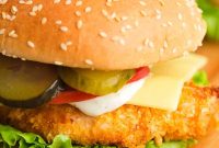 Crispy Air Fryer Chicken Sandwich Recipe