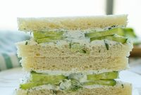 Refreshing Cucumber and Dill Tea Sandwiches for Entertaining