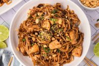 Authentic Pad Thai on a Blackstone Griddle: Simple Recipe