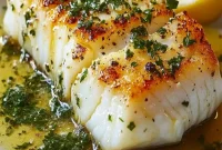 Golden-Seared Cod with Herb Butter Sauce — Quick Weeknight Meal