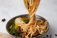 Slow-Cooked Braised Beef Noodle Soup – Stovetop or Crockpot