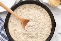 Jalapeño Sausage Gravy Recipe for Spicy Southern Biscuits