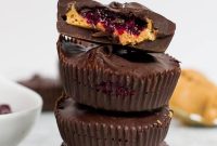 Chocolate Chia Jam Peanut Butter Cups Recipe