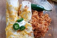 Salsa Verde Beef Enchiladas with Roasted Green Chiles