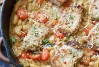 Garlic-Herb Pork Medallions with Tuscan White Beans Recipe