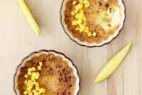 Dairy-Free Passion Fruit Mango Crème Brûlée Recipe