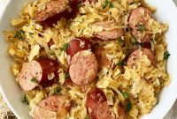 Slow Cooker Sausage with Sauerkraut: Simple Comfort Meal