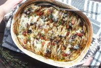 Creamy Scalloped Potatoes with Crispy Bacon