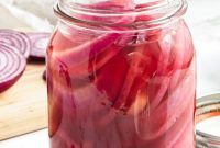 Crisp Quick-Pickled Red Onions for Toppings and Salads