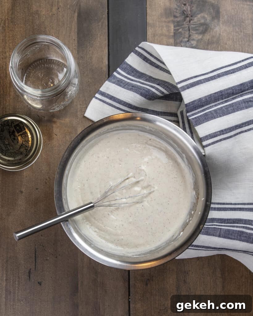 Homemade Alabama White Sauce Recipe for Grilled Chicken 5 Alabama white sauce in a bowl