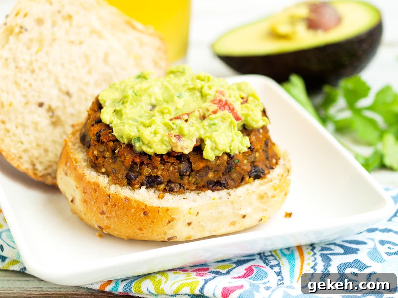 Sweet Potato and Black Bean Burger Recipe for Flavorful Veggie Patties 9 Sweet-Potato-Black-Bean-Burgers