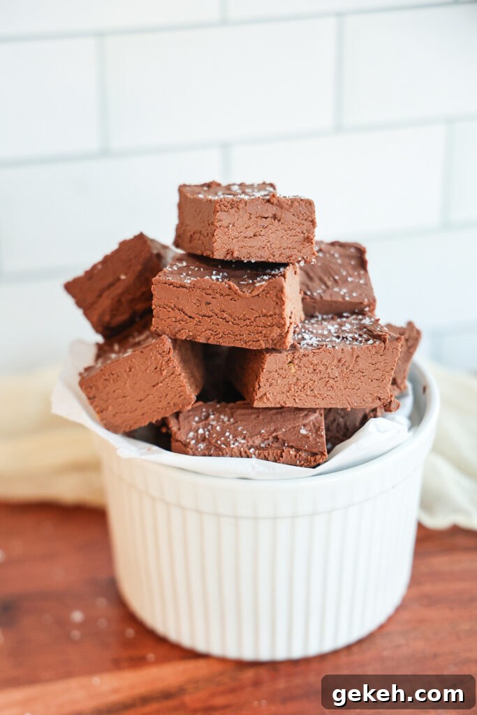 Healthy fudge