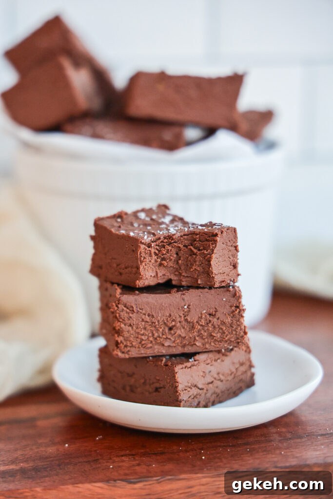 Healthy fudge