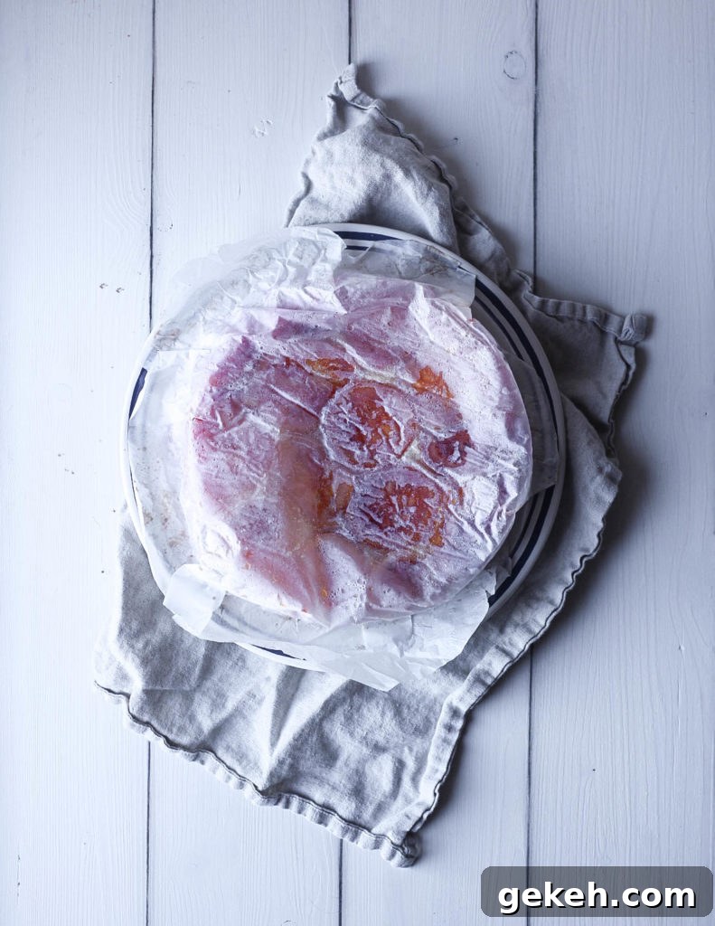 Blood Orange Upside-Down Cake Recipe for Perfect Citrus Flavor 2 blood orange upside down cake baked