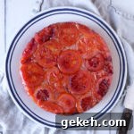Blood Orange Upside-Down Cake Recipe for Perfect Citrus Flavor 6 blood orange upside down cake