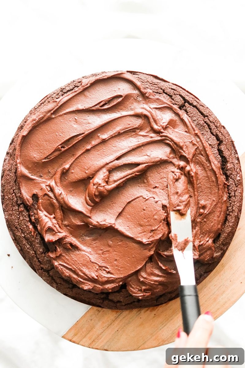 Decadent Paleo Chocolate Cake with Rich Chocolate Ganache 6 Paleo Chocolate Cake with Chocolate Ganache