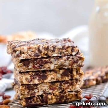 Paleo granola bars