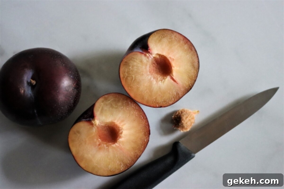 How to Can Plums at Home: A Step-by-Step Guide 4 freestone plums may be canned in halfs or as whole plums