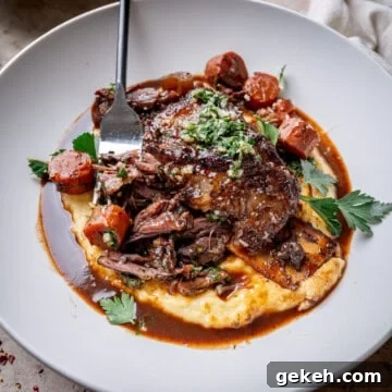 Red Wine Braised Short Ribs