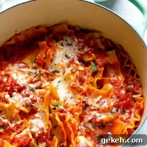 One-Pot Stovetop Lasagna Recipe — Quick Family Dinner 2 One Pot Stovetop Lasagna