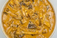 Vegan Oyster Mushroom Stroganoff Without Cream — Rich & Creamy Taste