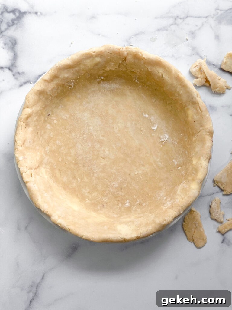 How to Make a Flaky Pie Crust Every Time 17 pie crust edges trimmed