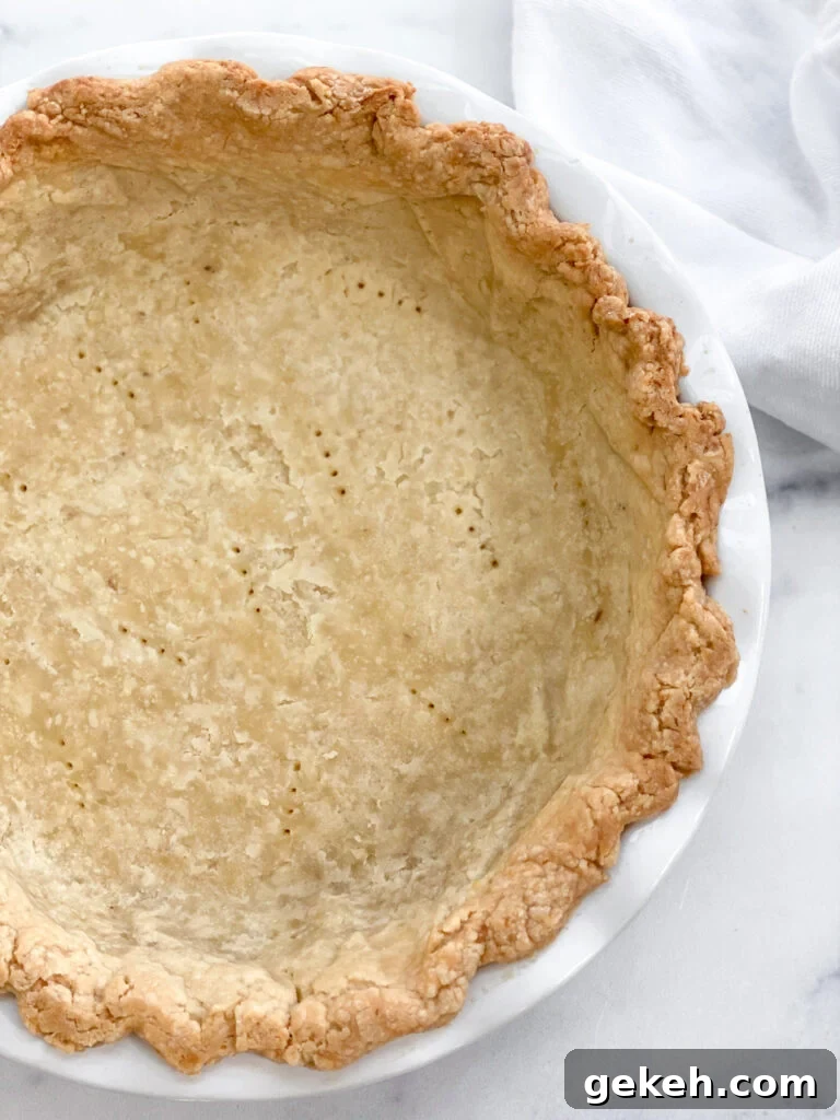 How to Make a Flaky Pie Crust Every Time 21 close up of the perfect flaky pie crust