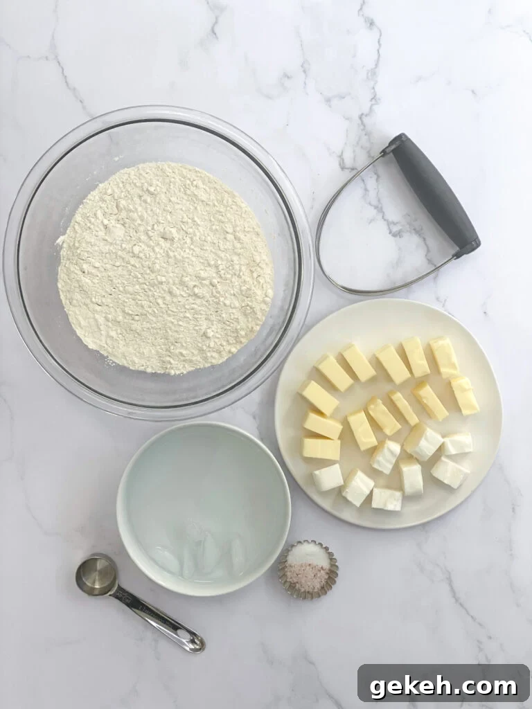 How to Make a Flaky Pie Crust Every Time 4 ingredients for the perfect flaky pie crust