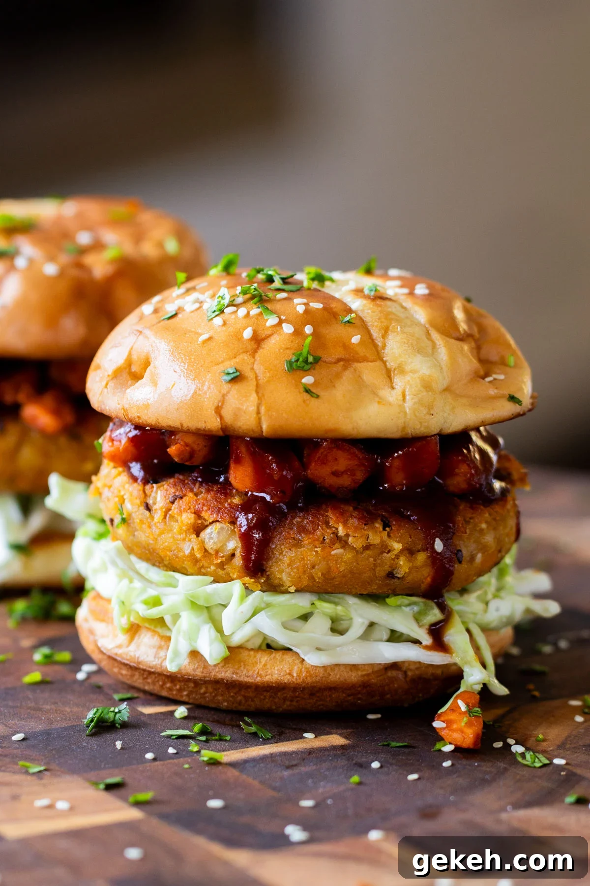 Peanut, Carrot & White Bean Veggie Burgers Recipe 2 img 16846 1