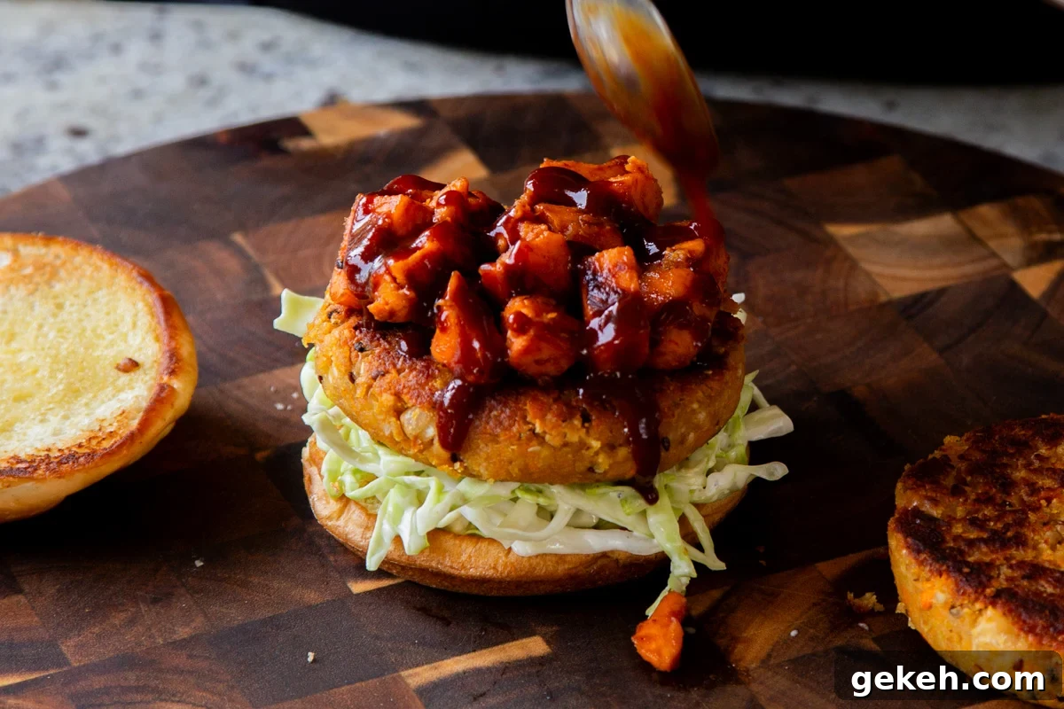 Peanut, Carrot & White Bean Veggie Burgers Recipe 15 img 16846 15
