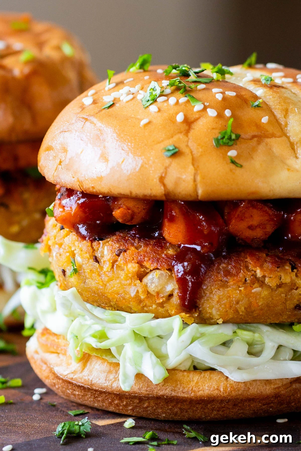 Peanut, Carrot & White Bean Veggie Burgers Recipe 3 img 16846 2